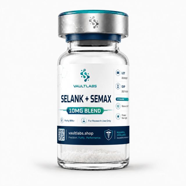 VaultLabs Selank + Semax 10mg Blend